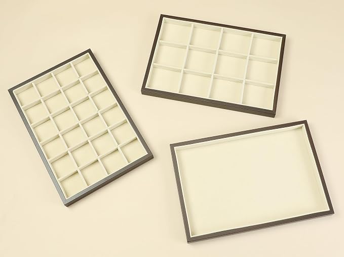 uxcell Velvet Jewelry Organizer Trays - Image 7