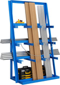 Vertical Bar Rack, 3000 Lbs Weight Capacity, Steel Bays Long Parts Storage Rack by DIYTUNINGS