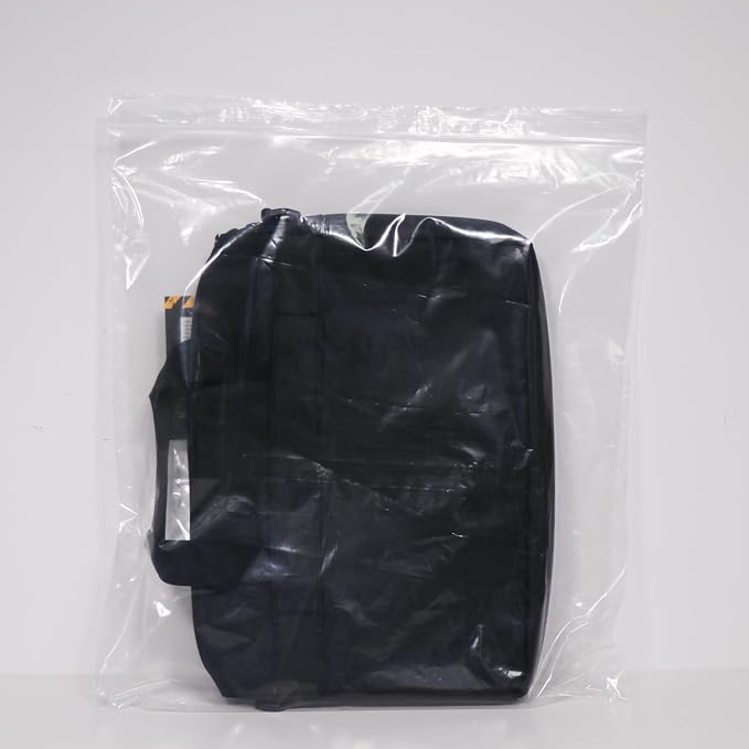 iMailer- 15" x 15" 100 Pack- 2 Mil Resealable Zip Bags- Clear Plastic Bags - Image 3