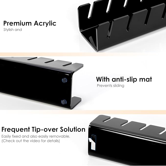 HAYVAN Hat Organizer for Baseball Caps 2 Packs, Acrylic Cap Storage Holder for - Image 6