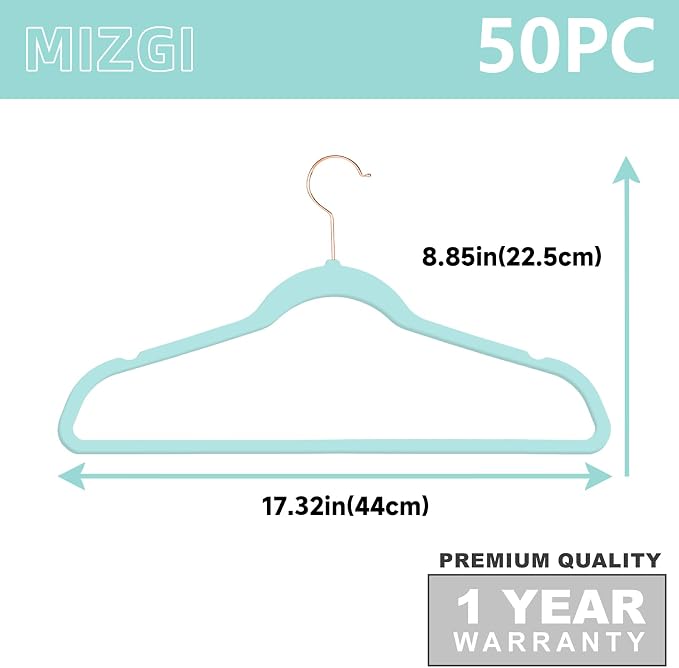 MIZGI Premium Velvet Hangers - Image 6