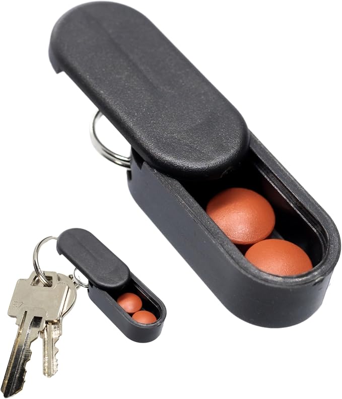 Magnetic Keychain Pill Holder by PillPod
