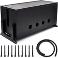 Large Cable Management Box, Wood Cord Hider Box & Organizer by Unknown