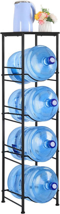 ETELI 5 Gallon Water Jug Holder 4 Tier Gallon Water Bottle Holder by ETELI