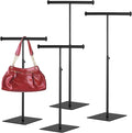 Leinuosen 4 Pcs T Shaped Purse Display Stand Necklace Display Stand Tabletop by Leinuosen