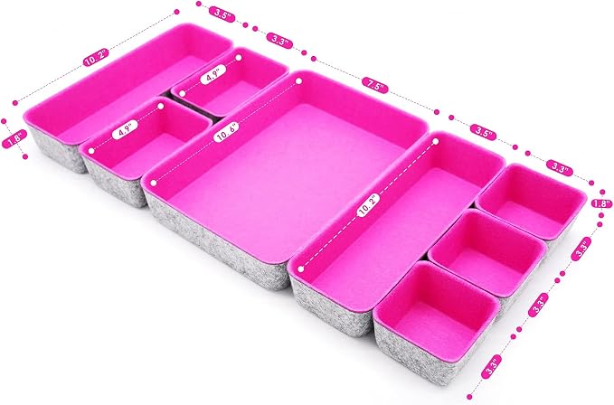 Welaxy desk drawer organizers tray - Image 7