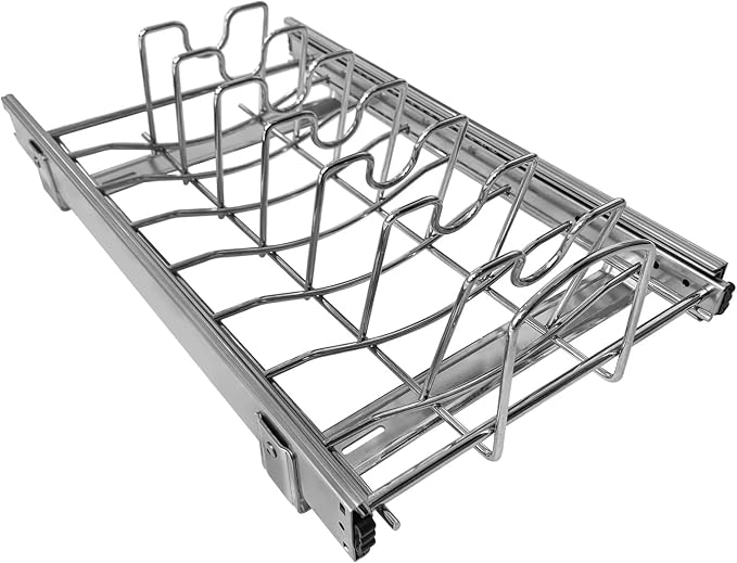Slide Out Pan and Pot Lid Organizer - Image 8