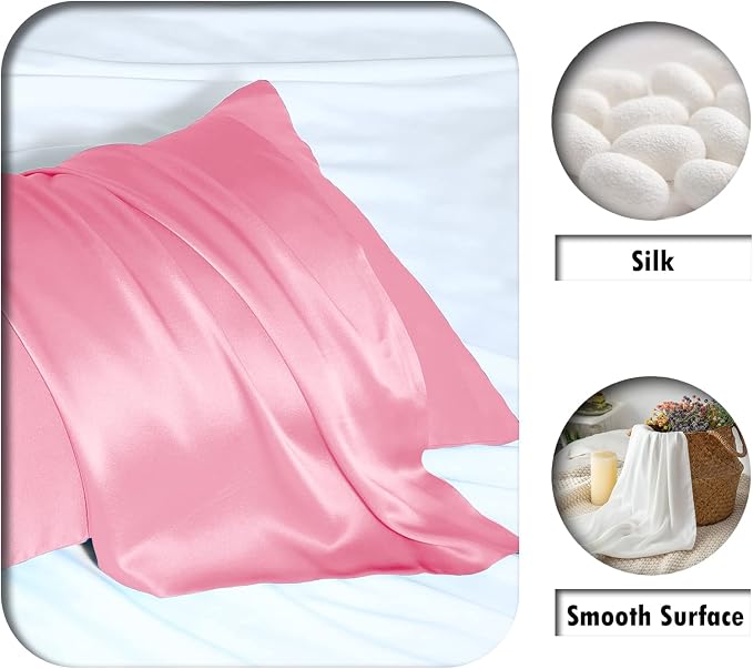 Natural Mulberry Silk Pillowcase - Image 2