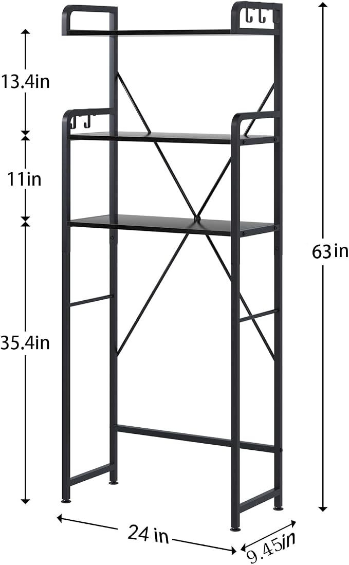 Over-The-Toilet Storage Rack - Image 2