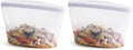 Stasher Premium Silicone Reusable Food Storage Bag, Sous Vide, Dishwasher by Stasher