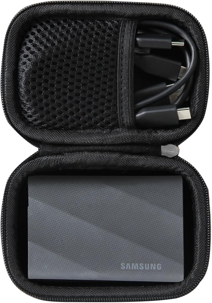 Hermitshell Hard Travel Case for Samsung T9 Portable SSD 2TB / 4TB / 1TB by Hermitshell
