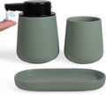 INGOFIN Automatic Ceramic Bathroom Accessory Set by INGOFIN