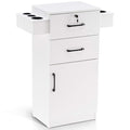 BarberPub 38"x18"x14" Locking Beauty Salon Storage Cabinet, Barber Styling by BarberPub