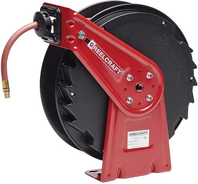 Reelcraft RT650-OLP 3/8-Inch by 50-Feet Spring Driven Hose Reel by Reelcraft