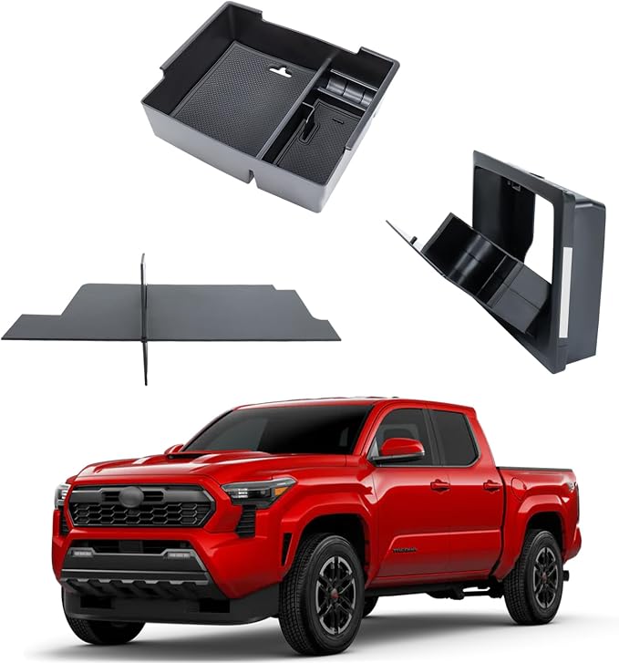 3PCS Center Console Organizer Compatible by Neepiar