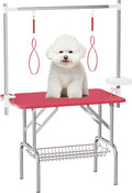 VFK 36''/47''Large Dog Grooming Table, Foldable Pet Station at Home, Dog by Unknown