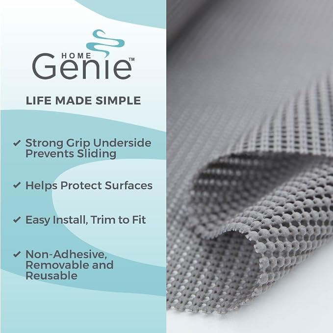 HOME GENIE Shelf Drawer and Cabinet Liner, Durable - Image 2