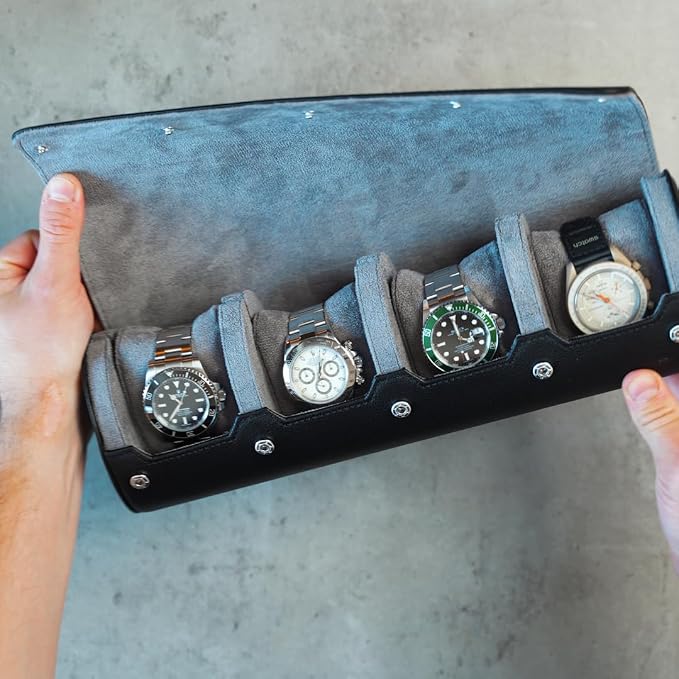 DailyWatch | Personalized Watch Roll Travel Case - Image 3