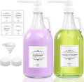 2 Pcs Glass Liquid Laundry Detergent Dispenser by YoenKtss