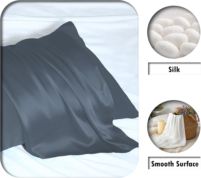 Mulberry Silk Pillow Cases for Hair and Skin King Size Silk Pillowcase - Image 2