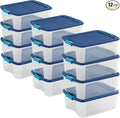 Sterilite 12-Pack Latch and Carry, 12 Gallon by Sterilite