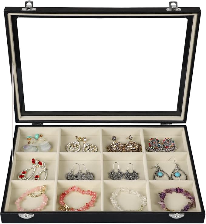 Stratalife Jewelry Organizer Bracelet Holder Organizer Box Earring Storage by Stratalife