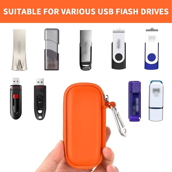 USB Flash Drive Case, SD Card Holder Compatible - Image 2