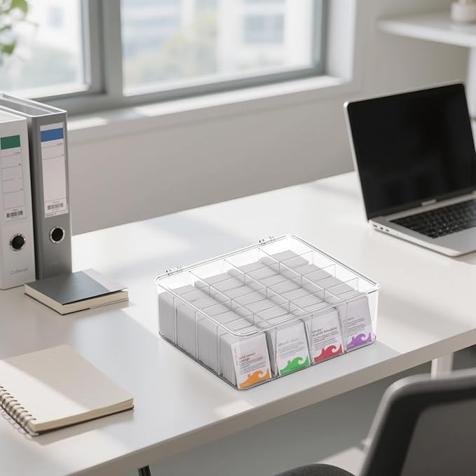 Tea Bags Organizer with Lids - Image 5