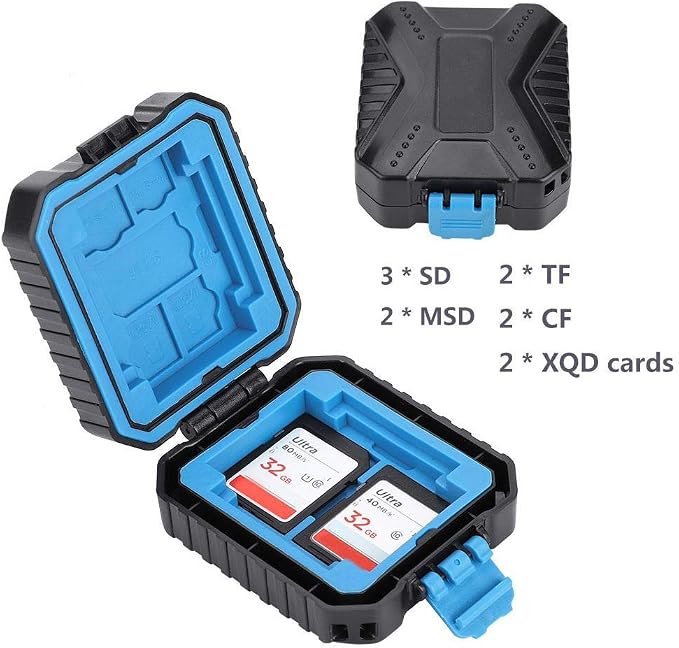 Portable Memory Card Protective Case, Waterproof SD TF Cards Travel Carry Cover - Image 5