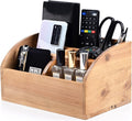 Farmhouse Solid Wooden Mail Sorter Wood Desk Organizer TV Remote Holder Rustic by WelcometoOKSQW