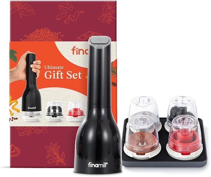 FinaMill Ultimate Gift Set – Battery Operated Spice Mill - Image 9