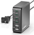 MSTJRY Charging Station for Multiple Devices : 130W 6 Port GaN Fast USB C by MSTJRY
