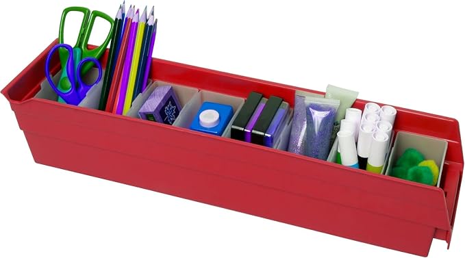 Akro-Mils 30128 Plastic Shelf Bins, Heavy Duty Storage Bins - Image 6