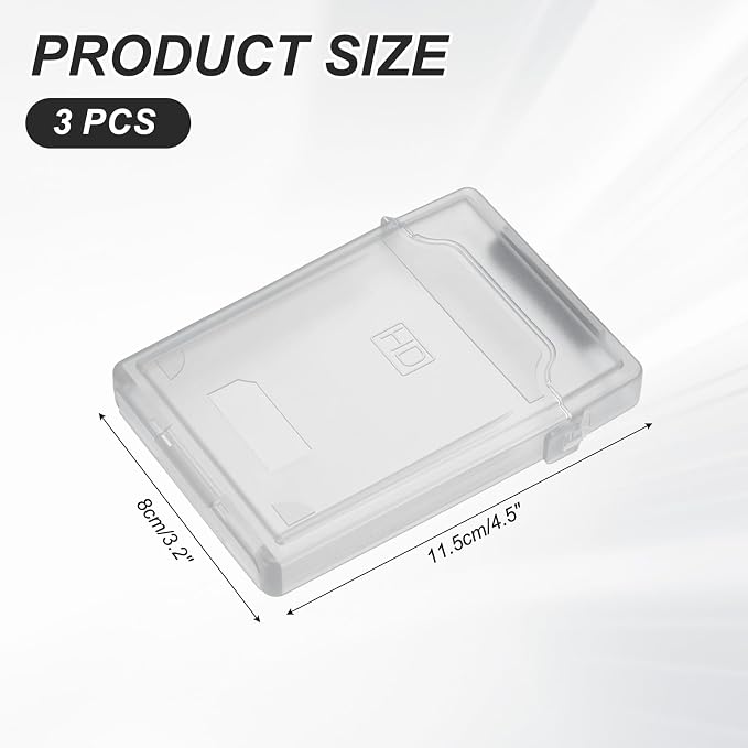 PATIKIL 4.5" x 3.2" Hard Drive Disk Case - Image 2
