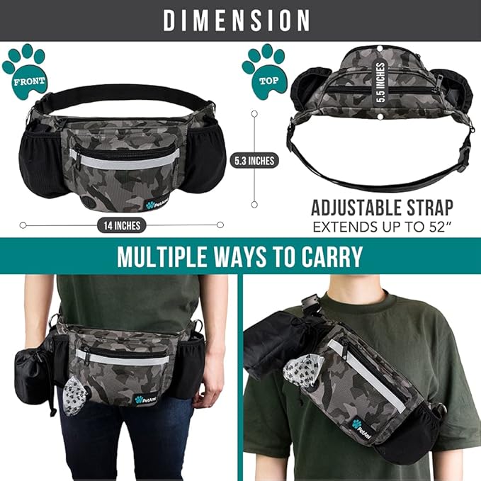 PetAmi Dog Fanny Pack, Treat Pouch - Image 5
