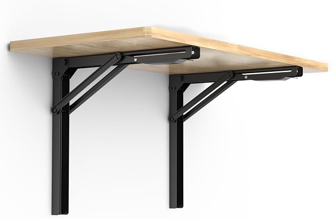 Ultrawall Wall Mounted Folding Workbench, Heavy Duty Foldable Work Table by UltrawallGarageTools