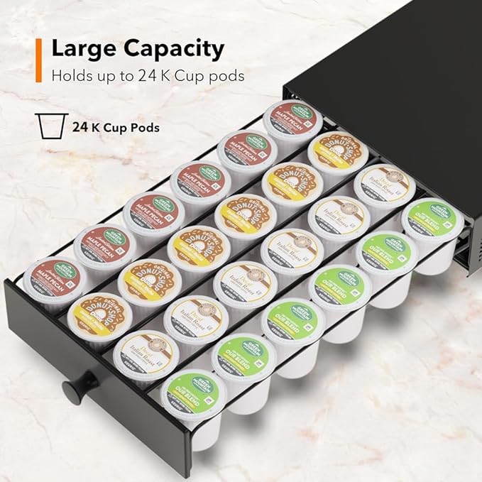 SICHEER K Cup Organization Storage Drawer Maker K Cup Holder Coffee Pod - Image 5