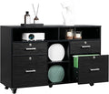 VINGLI Wood Mobile File Cabinet by VINGLI
