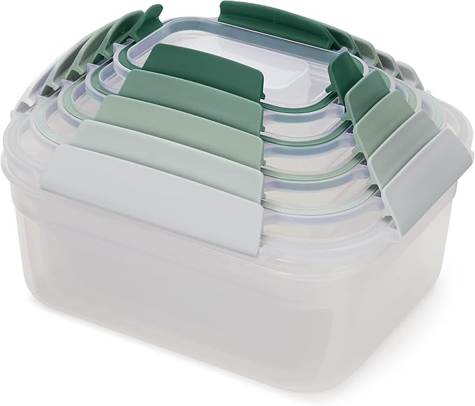 Joseph Joseph Nest Lock, 10 Piece Plastic Food Storage Container set by JosephJoseph