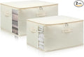 Canvas Comforters Bags Closet Organizers and Storage by CHICVIE