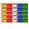 Contender 25 Cubbies Storage Cabinet by Contender