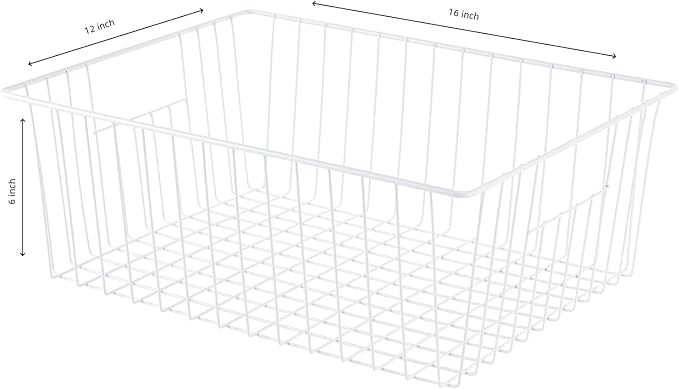 Upright Freezer Organizer Bins， Freezer Baskets - Image 2