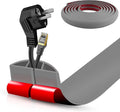 Floor Cord Cover Self Adhesive Cord Hider, 10FT Cable Management, Extension by DBHXXMB-HH