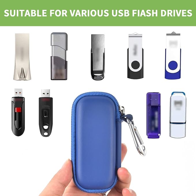 USB Flash Drive Case, SD Card Holder Compatible - Image 2
