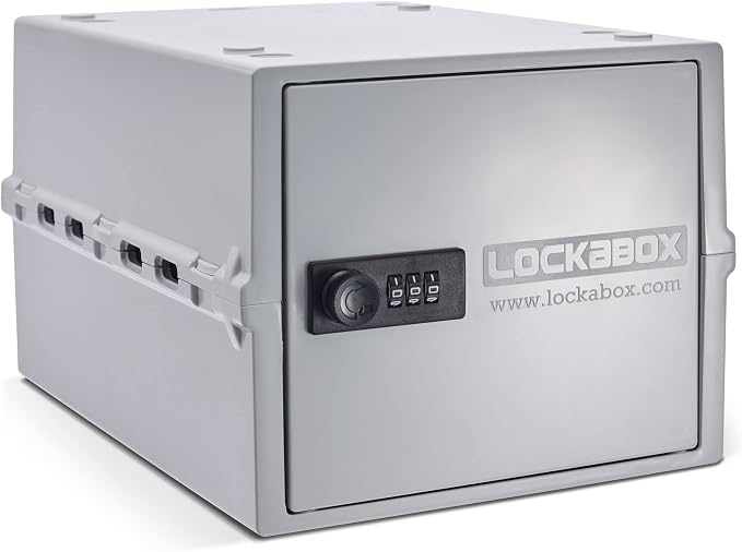 Lockabox One™ | Premium Lock Box | Medium Combination Lock Box by Lockabox