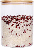 Large Glass Food Storage Container, 100 FL OZ Glass Food Canister by LEAVES+AND+TREES+Y