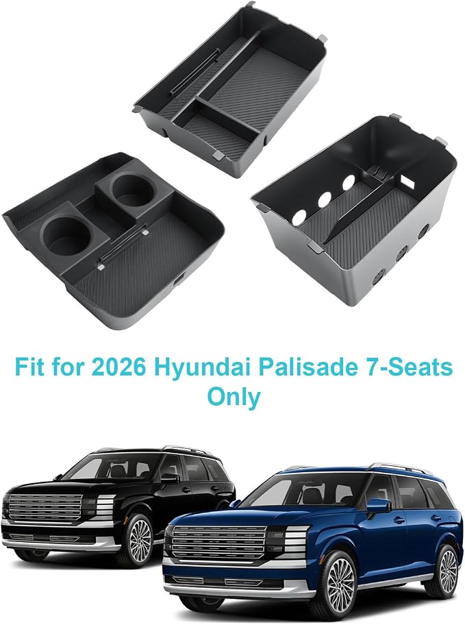 CDEFG 3Pcs Center Console Organizers - Image 6