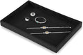Valet Tray For Men, Velvet Jewelry Display, Premium Flat Catch All Trays by Yinbeini