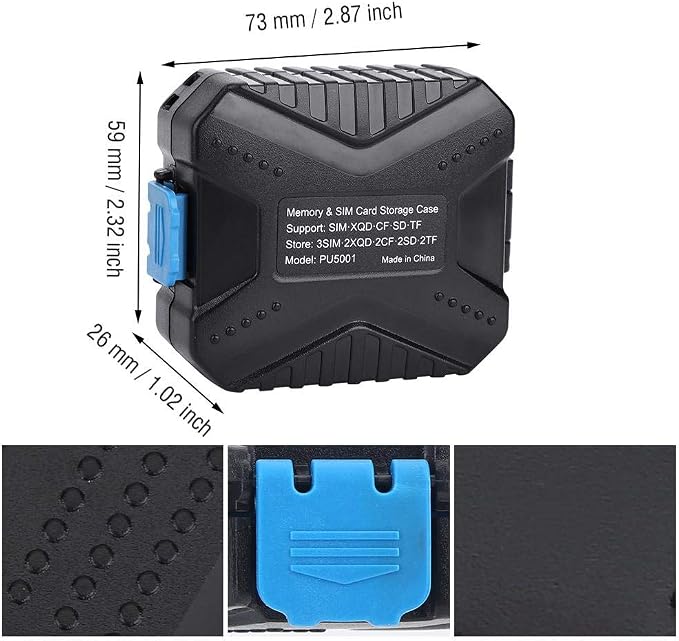 Portable Memory Card Protective Case, Waterproof SD TF Cards Travel Carry Cover - Image 7