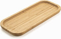 Bamboo Vanity Tray, Bathroom Counter Tray, Toilet Tank Top Tray by YANGQIHOME